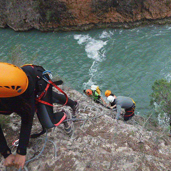 Vía Ferrata Cañón de Almadenes + Barranco de la Higuera K2