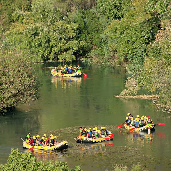 Rafting en el Cañón de Almadenes con visita a Cuevas y Taller de Arte Rupestre