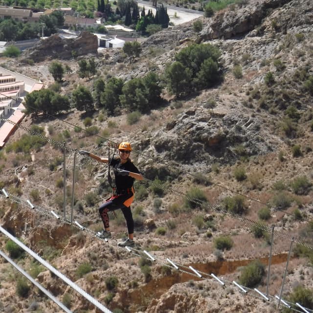 Vía Ferrata Callosa del Segura K3 + K5
